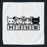 DIE 8-BIT-KATZEN M30 W HALSTUCH<br><div class="desc">MEOW MEOW MEOW Globe Trotters ist auf die Idiosynkratie von überall auf der Welt spezialisiert. Hier finden Sie einzigartige Grußkarten, Postkarten, Poster, Mousepads und mehr.</div>
