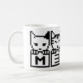 DIE 8-BIT-KATZEN M30 W KAFFEETASSE (Links)