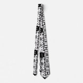 DIE 8-BIT-KATZEN M30 W KRAWATTE (Rückseite)