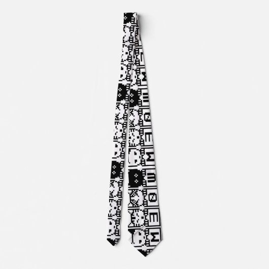 DIE 8-BIT-KATZEN M30 W KRAWATTE (Rückseite)