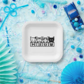 DIE 8-BIT-KATZEN M30 W PAPPTELLER (Party)