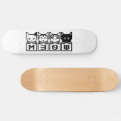 DIE 8-BIT-KATZEN M30 W SKATEBOARD (Horizontal)
