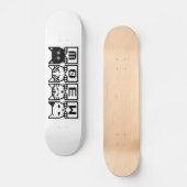 DIE 8-BIT-KATZEN M30 W SKATEBOARD (Vorderseite)