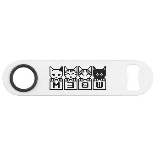 DIE 8-BIT-KATZEN M30 W SPEED FLASCHENÖFFNER (Vorderseite (Horizontal))