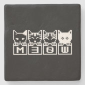 DIE 8-BIT-KATZEN M30 W STEINUNTERSETZER (Vorderseite)