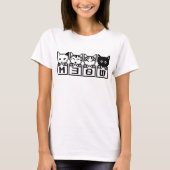 DIE 8-BIT-KATZEN M30 W T-Shirt (Vorderseite)