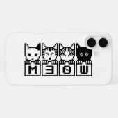 DIE 8-BIT-KATZEN M30W iPhone HÜLLE (Rückseite (Horizontal))
