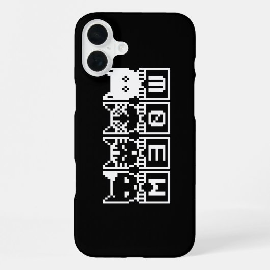 DIE 8-BIT KATZEN M30W iPhone HÜLLE (Rückseite)