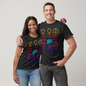 Die 8 planetarischen Symbole anpassbar T-Shirt (Unisex)