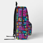 Die 90er Jahre Bedruckter Rucksack (Links)