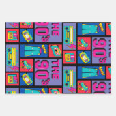 Die 90er Jahre Geschenkpapier Set (Vorderseite 3)