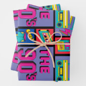 Die 90er Jahre Geschenkpapier Set (Beispiel)
