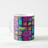 Die 90er kaffeetasse (Vorderseite Links)