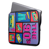 Die 90er laptopschutzhülle (Vorderseite Links)