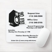 Die 90FM Mausunterlage Mousepad (Mit Mouse)