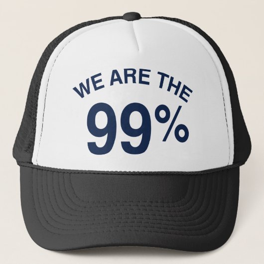 Die 99% sind wir truckerkappe (Vorderseite)