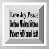 Die 9 Früchte Poster (Vorne)