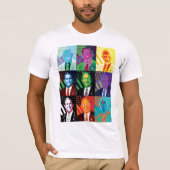 Die 9 Gesichter von Bush-T - Shirt (Vorderseite)