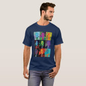 Die 9 Gesichter von Bush-T - Shirt (Vorne ganz)