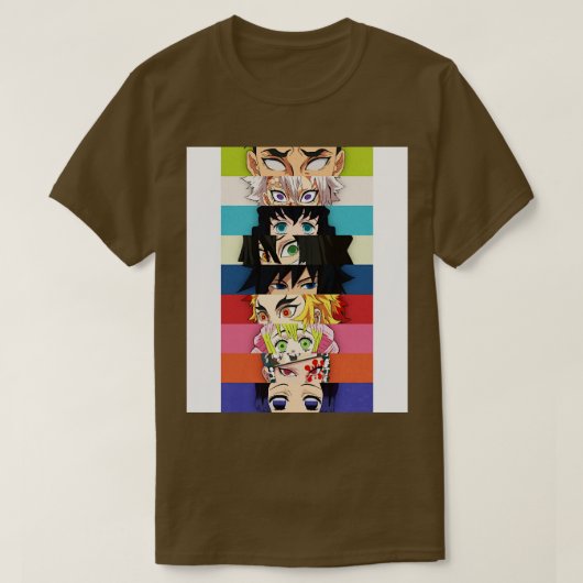 Die 9-Hashira-Dämonenschicht T-Shirt (Design vorne)
