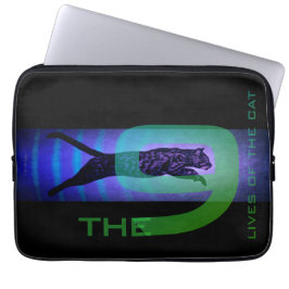 Die 9 Leben der Elektronik-Beutel der Katze Laptopschutzhülle