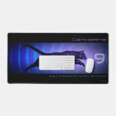 Die 9 Leben der Katze Schreibtischunterlage (Tastatur & Maus)