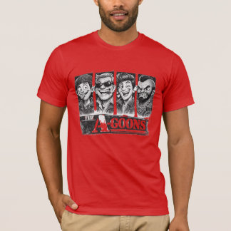 Die A-Goons lustige Parodie 80er Action-Team-Carto T-Shirt