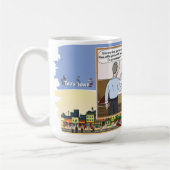 Die A Rhea | Literal Wordplay Humor Classic Kaffeetasse (Links)