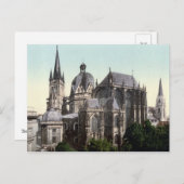 Die Aachener Kathedrale Postkarte (Vorne/Hinten)