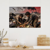 Die Aasfresser Poster (Küche)