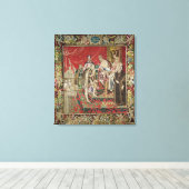 Die Abdankung Charles V Leinwanddruck (Insitu (Holzboden))