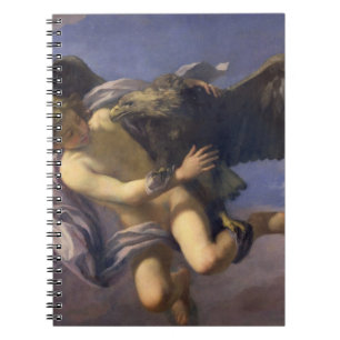 Die Abduktion von Ganymede, 1700 (Öl auf Leinwand Notizblock