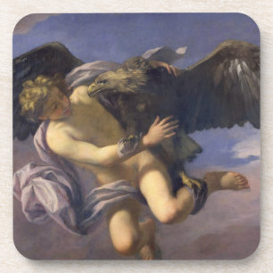 Die Abduktion von Ganymede, 1700 (Öl auf Leinwand) Untersetzer