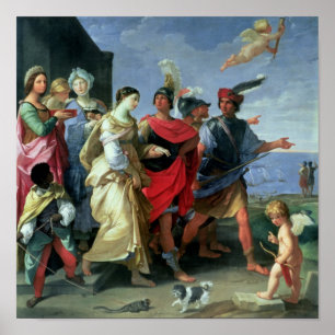 Die Abduktion von Helen, c.1626-31 Poster