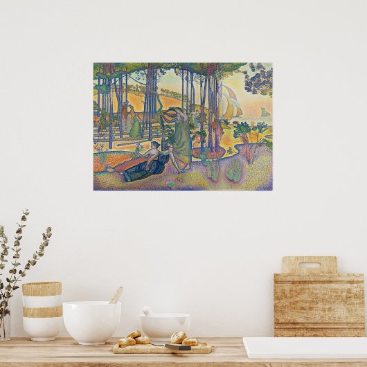 Die Abend-Luft Poster (Küche)