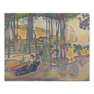 Die Abendluft von Henri-Edmond Cross Poster