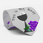 Die Abendmahl-Chalice-u. Krawatte (Gerollt)