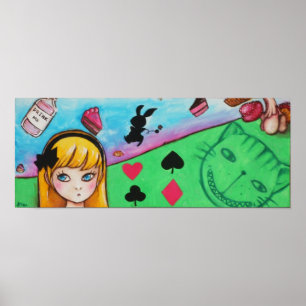 Die Abenteuer der Alice im Wunderland Poster