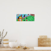 Die Abenteuer der Alice im Wunderland Poster (Küche)