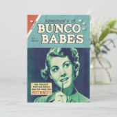 Die Abenteuer von Bunco Babes Einladung (Stehend Vorderseite)