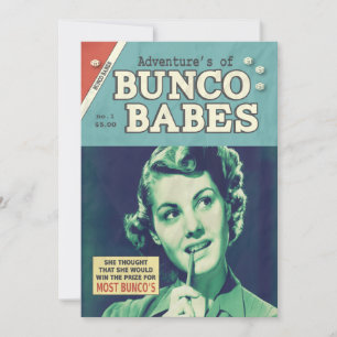 Die Abenteuer von Bunco Babes Einladung
