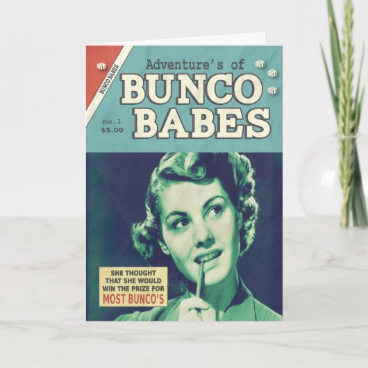 Die Abenteuer von Bunco Babes Karte (Vorderseite)