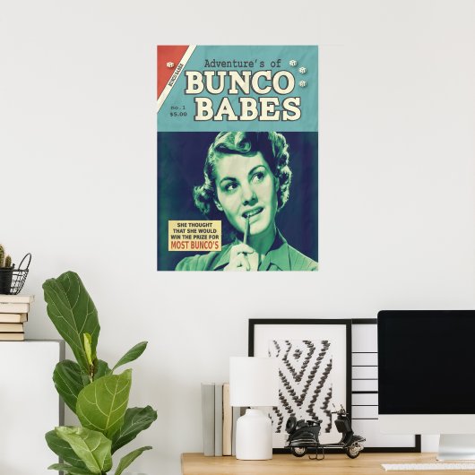 Die Abenteuer von Bunco Babes Poster (Heimbüro)