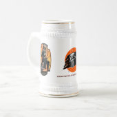 Die Abenteuer von Captain Ehre und Yeoman Lux! Bierglas (Vorderseite Links)