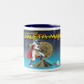 Die Abenteuer von Paleta Mann Zwei-Ton Tasse (Mittel)