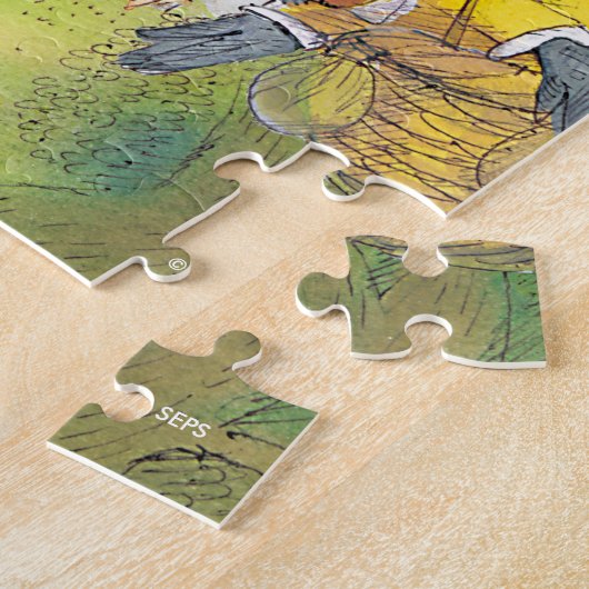 Die Abenteuer von Ted, Ed und Caroll Puzzle (Seite)