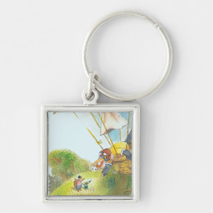 Die Abenteuer von Ted, von Ed und von Caroll Schlüsselanhänger