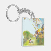 Die Abenteuer von Ted, von Ed und von Caroll Schlüsselanhänger (Vorderseite links)