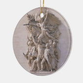 Die Abfahrt der Freiwilligen im Jahre 1792 oder Keramik Ornament (Links)