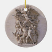 Die Abfahrt der Freiwilligen im Jahre 1792 oder Keramik Ornament (Hinten)